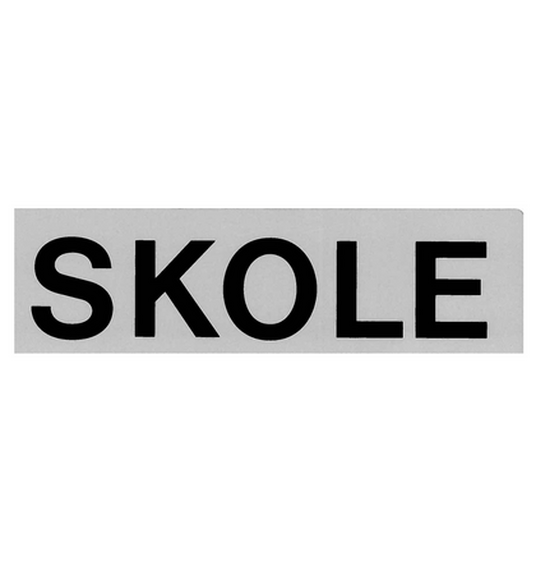 Magnetskilt 