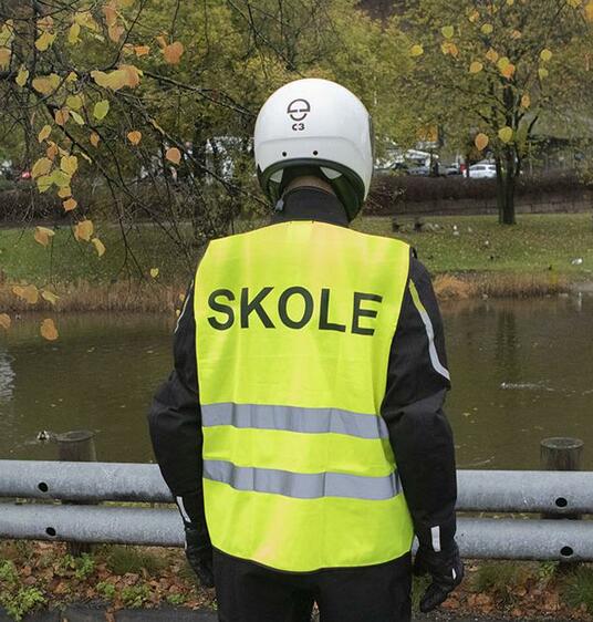Refleksvest SKOLE str L